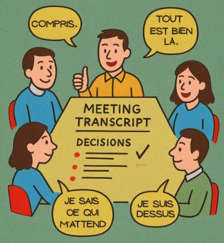 Les bénéfices de Meeting Transcript